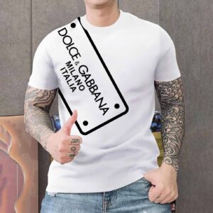 New 2024 – D Luxury Brand Premium T-Shirt Outfit For Men