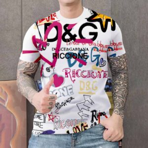 New 2024 – D Luxury Brand Premium T-Shirt Outfit For Men