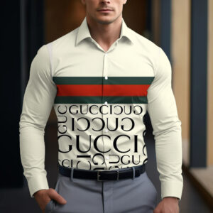 Long Sleeve Button Shirt-CCY-RDG00010507