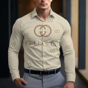 Long Sleeve Button Shirt-CCY-RDG00010508