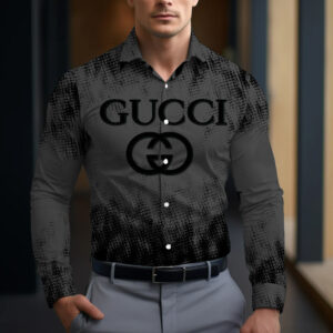 Long Sleeve Button Shirt-CCY-RDG00010510