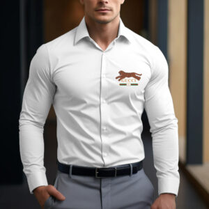 Long Sleeve Button Shirt-CCY-RDG00010516