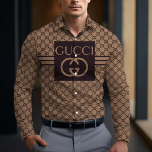 Long Sleeve Button Shirt-CCY-RDG00010522