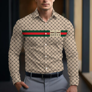 Long Sleeve Button Shirt-CCY-RDG00010512