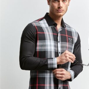 New Arrival BURBERRY Long Sleeve Button Shirt for Men Hot