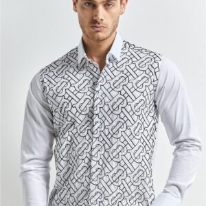 New Arrival BURBERRY Long Sleeve Button Shirt for Men Hot