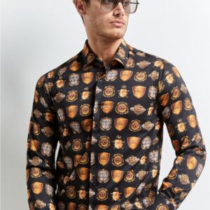 New Arrival BURBERRY Long Sleeve Button Shirt for Men Hot
