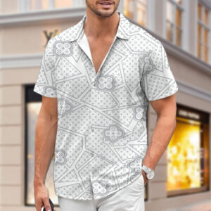 LUXURY-MEN- SHORT SLEEVES SHIRT