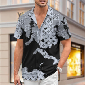 LUXURY-MEN- SHORT SLEEVES SHIRT