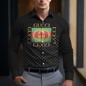 Long Sleeve Button Shirt-CCY-RDG00230472