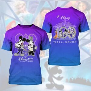 D100 Years Of Wonder 3D Unisex Tshirt - MK2109