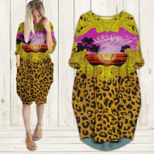 VS Batwing Pocket Dress Luxury Brand