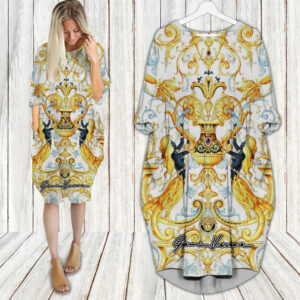 VS Batwing Pocket Dress Luxury Brand