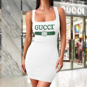 Limited Edition Tanktop Dress Luxury Brand DRX000524080