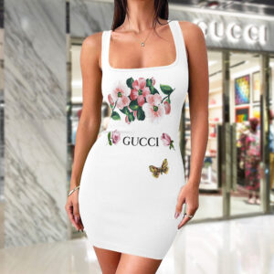Limited Edition Tanktop Dress Luxury Brand DRX0005240105