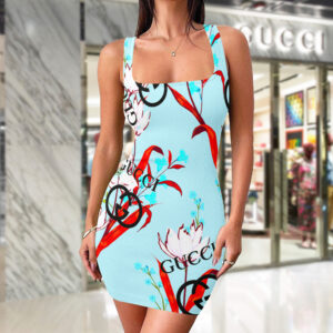 Limited Edition Tanktop Dress Luxury Brand DRX0005240106