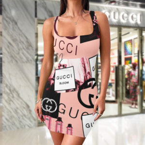 Limited Edition Tanktop Dress Luxury Brand DRX0005240108