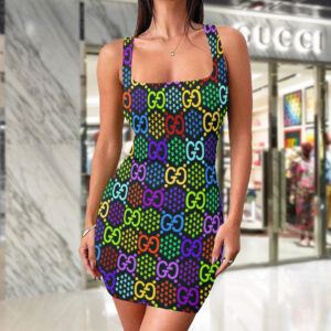 Limited Edition Tanktop Dress Luxury Brand DRX000524091