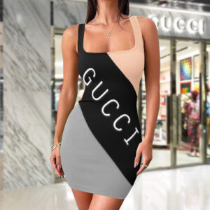 Limited Edition Tanktop Dress Luxury Brand DRX0005240112