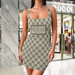 Limited Edition Tanktop Dress Luxury Brand DRX000524079