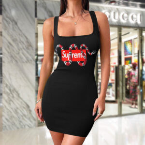 Limited Edition Tanktop Dress Luxury Brand DRX000524069