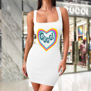 Limited Edition Tanktop Dress Luxury Brand DRX000524082