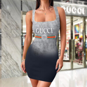 Limited Edition Tanktop Dress Luxury Brand DRX000524067