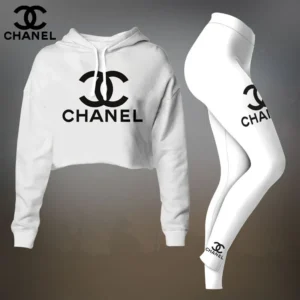 Premium Cropped Hoodie Leggings Set