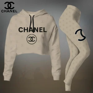 Premium Cropped Hoodie Leggings Set