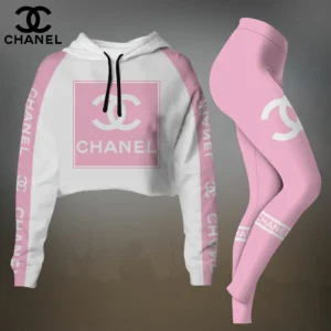 Premium Cropped Hoodie Leggings Set