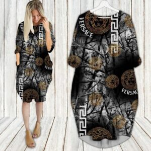 VS Batwing Pocket Dress Luxury Brand