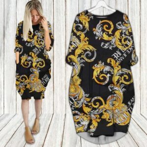 VS Batwing Pocket Dress Luxury Brand