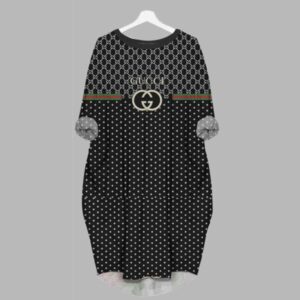 GC   Batwing Pocket Dress Luxury Brand - Max09326
