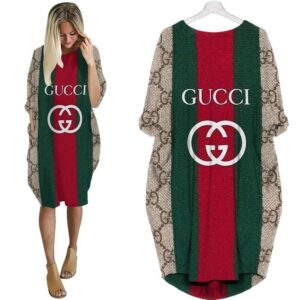 GC   Batwing Pocket Dress Luxury Brand - PM00066