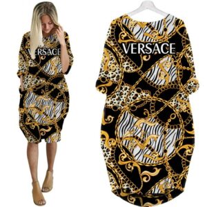 VS Batwing Pocket Dress Luxury Brand