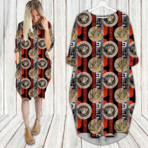 VS Batwing Pocket Dress Luxury Brand