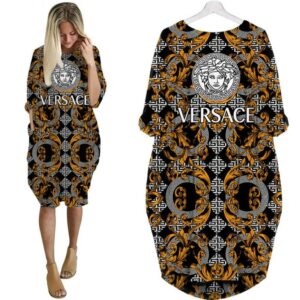 VS Batwing Pocket Dress Luxury Brand