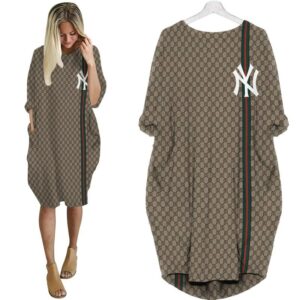 GC   Batwing Pocket Dress Luxury Brand - Max07908