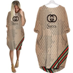 GC   Batwing Pocket Dress Luxury Brand - PM014659