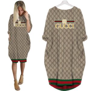 GC   Batwing Pocket Dress Luxury Brand - PM014670
