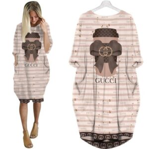 GC Batwing Pocket Dress Luxury Brand - PM0148202