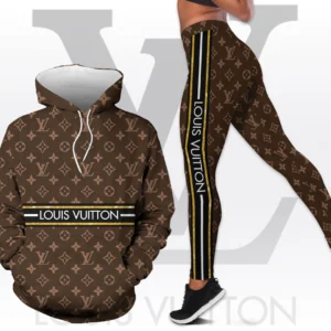 LV Premium High Waist Leggings - Hoodie