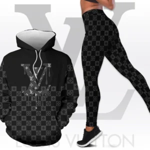 LV Premium High Waist Leggings - Hoodie