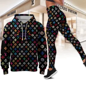 LV Premium High Waist Leggings - Hoodie