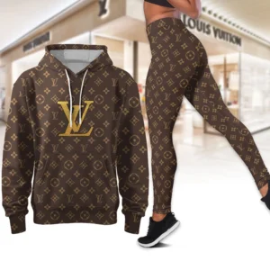 LV Premium High Waist Leggings - Hoodie