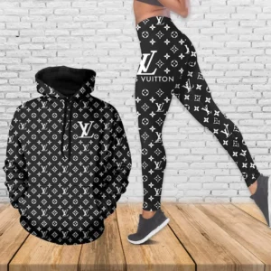 LV Premium High Waist Leggings - Hoodie