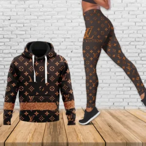 LV Premium High Waist Leggings - Hoodie