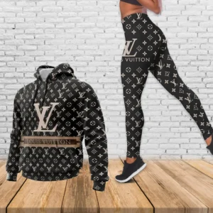 LV Premium High Waist Leggings - Hoodie