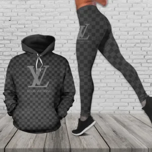 LV Premium High Waist Leggings - Hoodie