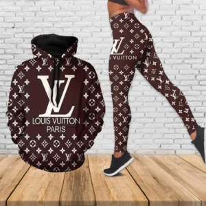 LV Premium High Waist Leggings - Hoodie